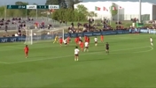 中國U16女足再丟一球！日本角球造亂戰，川原未夢推射破門！